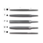 BETA - Lime a taglio bastardo 8" senza impugnatura S/MANICO 1/2TONDE B 8' D8/M.