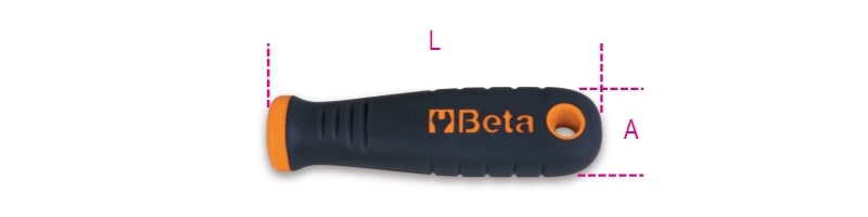 BETA - Impugnature per lime BM 6'-8' R/0B.