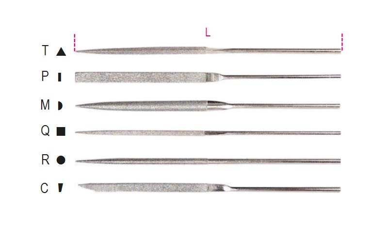 BETA - Lime ad ago diamantate grana D126 cuneo D/C.