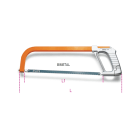 BETA - Seghetto con sistema di tensionamento della lama incorporato nell'impugnatura alluminio mm440.