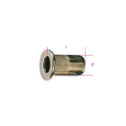 BETA - Rivetti in acciaio filettati per 1742-1742A, confezione da 20 rivetti acciaio 1742 M3xL11.