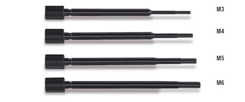 BETA - Kit di 4 perni di ricambio per rivettatrice 1742N, kit 4 perni M3 per 1742N KR/M3.