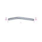 BETA - Tubo rigido piegato per compressore grasso mm150 rc.