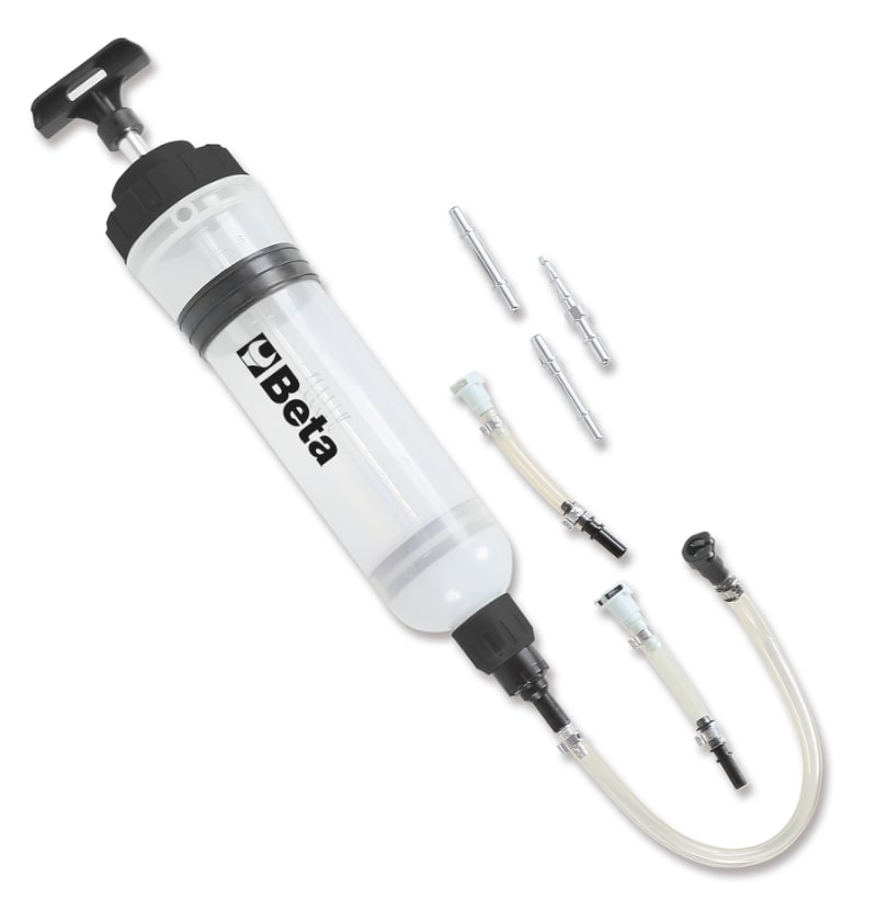 BETA - Siringa per gasolio capacità 1,5 l in PP per gasolio 1500cc G, ideale per trasferimenti precisi.