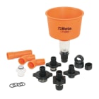 BETA - Imbuto con attacchi rapidi per liquido refrigerante e radiatori.