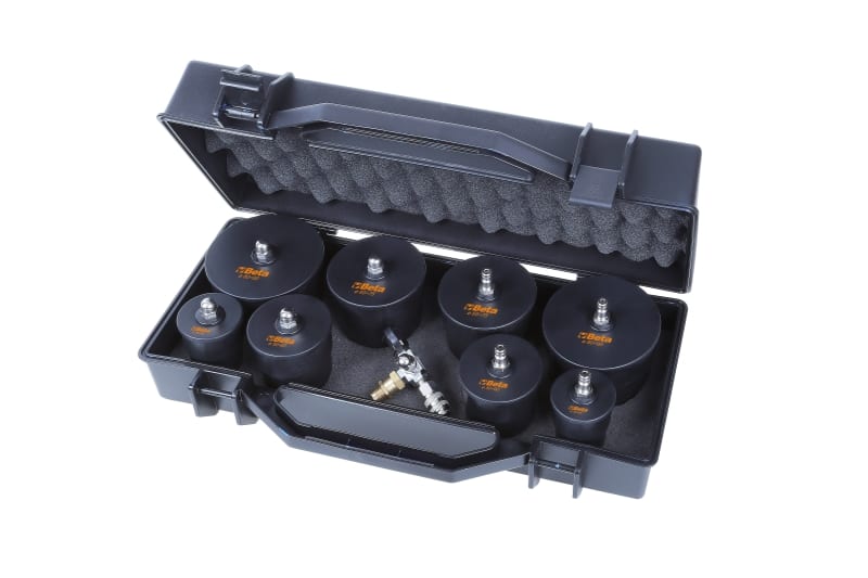 BETA - Kit 4 coppie tappi verifica circuito turbo utilizzabile con pistole gonfiagomme CASS.8PZ ANALISI CIRCUITI TUB.TURBINA TT.