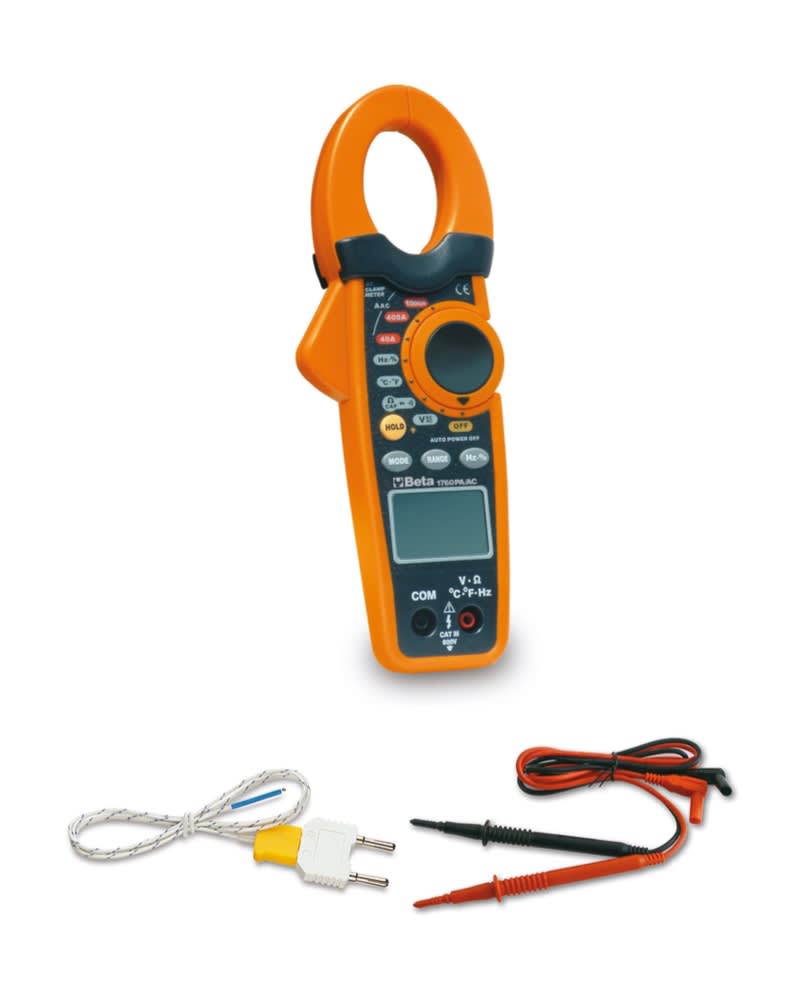 BETA - Pinza amperometrica e multimetro digitale AC 1760 PA/AC.