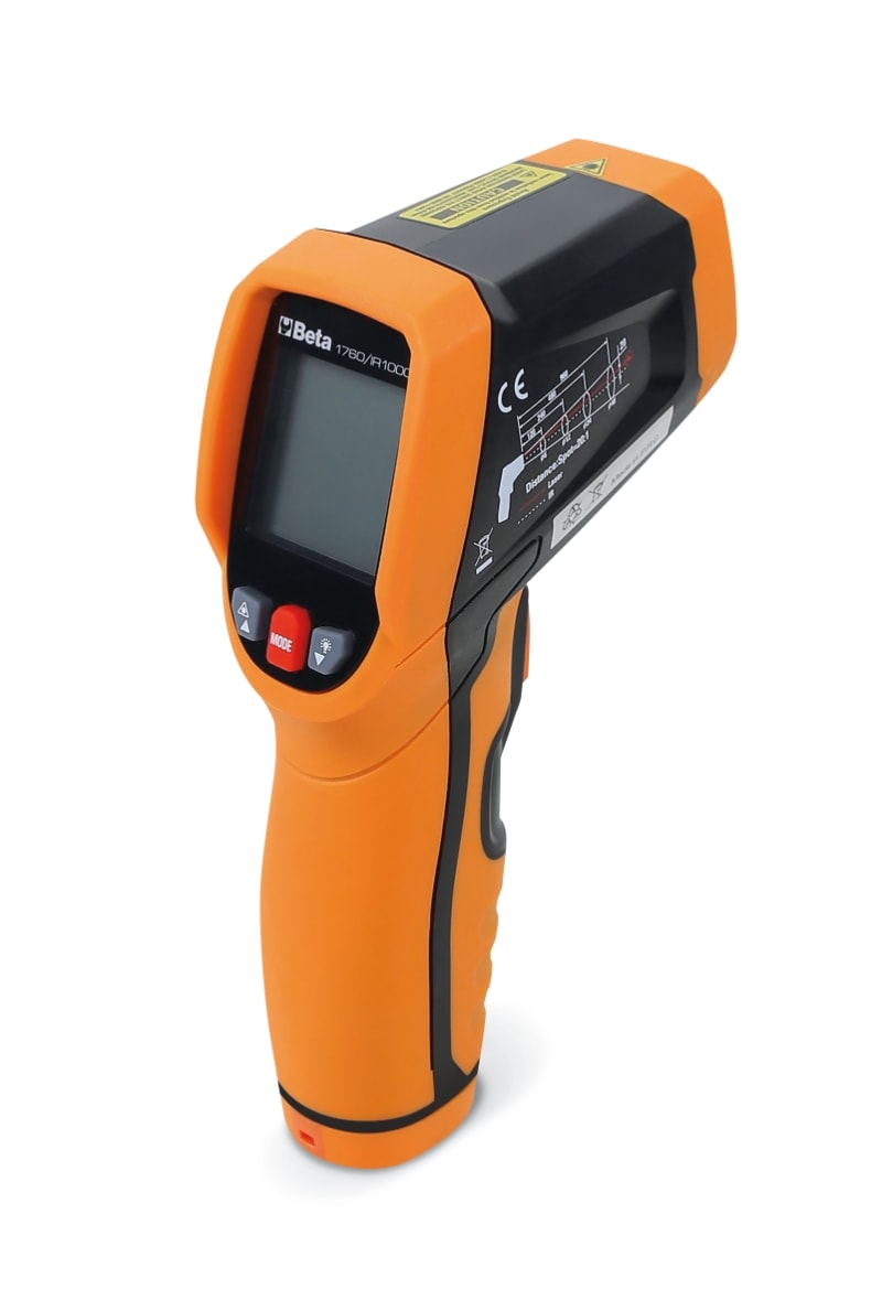 BETA - Termometro digitale ad infrarossi con doppio puntamento laser 1000 1760/IR.