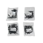 BETA - 20 rivetti in plastica per rivettatrice 1764/K5, conf. 20 rivetti plastica 1764 6,3x25,2.