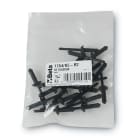 BETA - 20 rivetti in plastica per rivettatrice 1764/K5, conf. 20 rivetti plastica 1764 6,6x17,2.