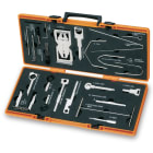 BETA - Cassetta di 24 attrezzi per estrazione autoradio, kit attrezzi estrazione autoradio c24, ideale per rimuovere autoradio in modo semplice e veloce.