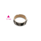 BETA - Cavo d'acciaio per cristalli, cavi sezione triangolare cristalli T, robusti e resistenti.