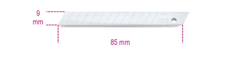 BETA - 10 lame a settori 9mm per cutter 1770 e 1770A RL 017700010