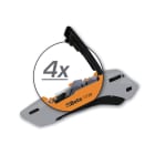 BETA - Cutter a lama retrattile di sicurezza fornito con 4 lame M.