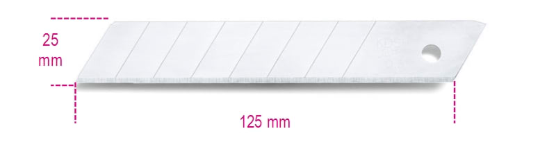 BETA - 10 lame a settori 25mm per cutter 1773A ricambio rl 10.