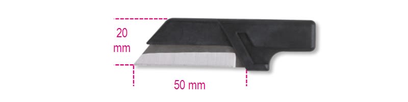 BETA - 4 lame di ricambio per cutter 1777MQ/U e coltelli 1777MQ/U.