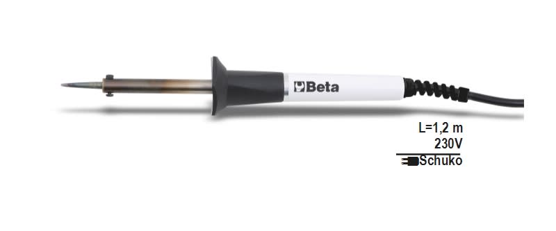 BETA - Saldatori a stilo con punta acciaiata, saldatori a stilo 40W M/40, ideali per lavori di precisione.