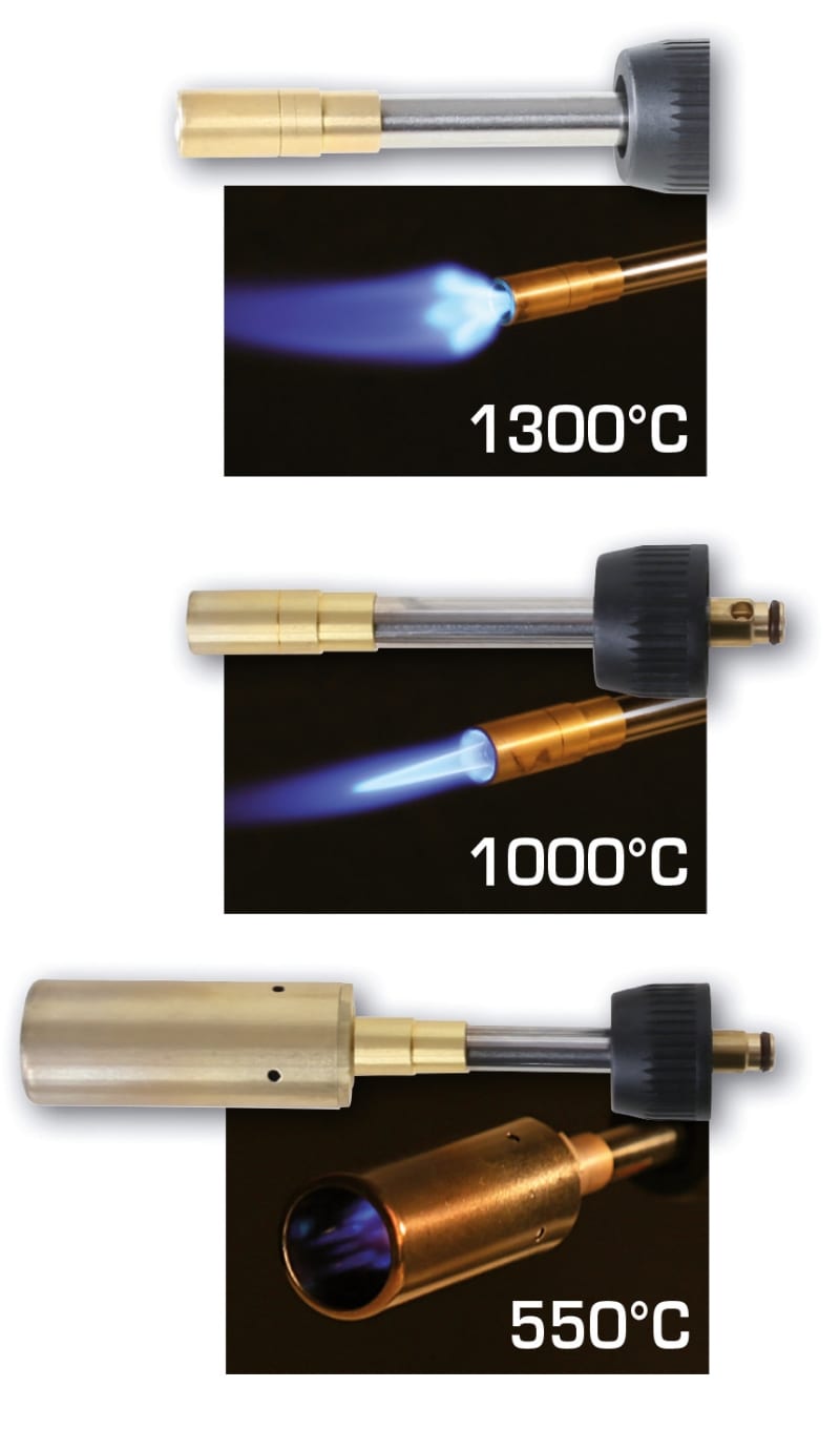 BETA - Saldatore a gas butano ricaricabile VALIGETTE SALDATORE FIAMMA LIBERA F.