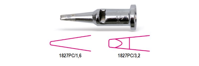 BETA - Punte saldatori coniche 1,6 mm per 1827.