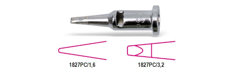 BETA - Punte saldatori coniche 1,6 mm per 1827.