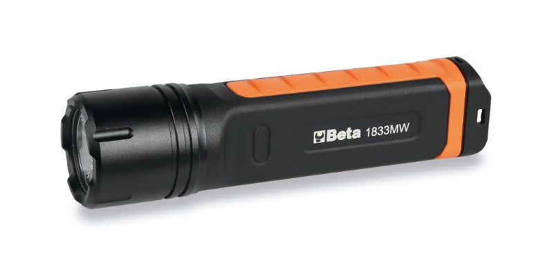 BETA - Torcia a LED ad alta luminosità 1000 LM con ricarica wireless.