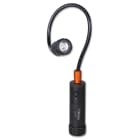 BETA - Lampada magnetica snodata con LED ad alta luminosità in robusto alluminio anodizzato fino a 500 Lumen TORCE FLESSIBILI C/MAGNETE F 500.