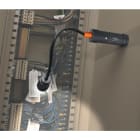 BETA - Lampada ricaricabile magnetica snodata con LED ad alta luminosità in robusto alluminio anodizzato fino a 600 Lumen TORCE FLESSIBILI CON MAGNETE F 600/USB.