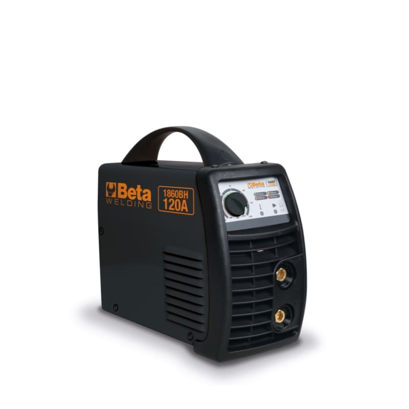 BETA - Saldatrice inverter per saldature MMA KIT 120A+CAVI+MARTSPAZ.