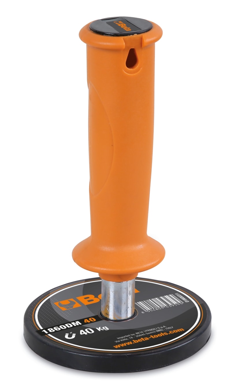 BETA - Dischi magnetici solleva lamiere con capacità di sollevamento fino a 40 kg, ideali per movimentare lamiere in modo sicuro e efficiente.