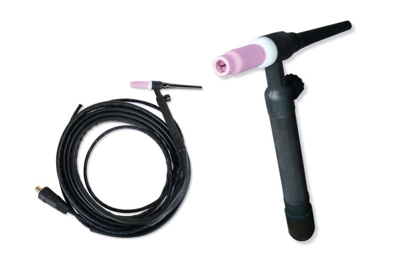 BETA - Torcia TIG per saldatrici TIG 1860BHT, torce TIG 17V 4 mt 50mm2 1860BHT-160A, ideale per saldature precise.