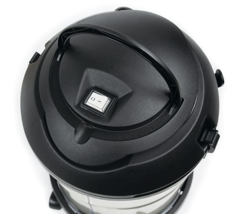 BETA - Aspiratore 20 litri per solidi e liquidi, bidone INOX WET & DRY 1200W 20L.