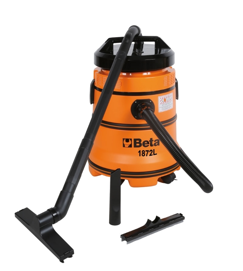 BETA - Aspiratore 35 litri per solidi e liquidi classe certificata L Wet & Dry 1100W 35L.