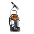 BETA - Aspiratore 50 litri per solidi e liquidi bidone in acciaio inox, aspiratori wet & dry inox 1350W 50 L.