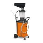 BETA - Recuperatore/aspiratore oli esausti carrellato con serbatoio da 90 litri e precamera 90lt.