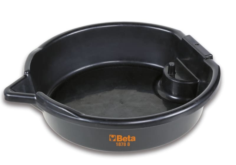 BETA - Vaschetta per recupero liquidi, vaschette 8lt recupero liquidi moto, ideale per manutenzione e pulizia.