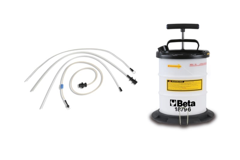 BETA - Aspiratore liquidi manuale da 6 litri 6,0-LT.