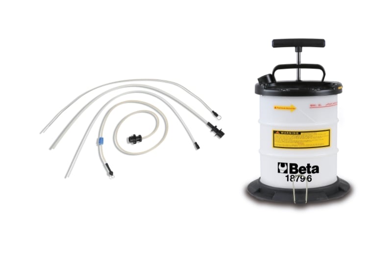 BETA - Aspiratore liquidi manuale da 6 litri 6,0-LT.