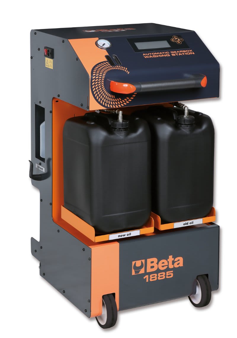 BETA - Stazione per la manutenzione del cambio automatico e stazioni lavaggio cambio automatico per una cura completa del veicolo.