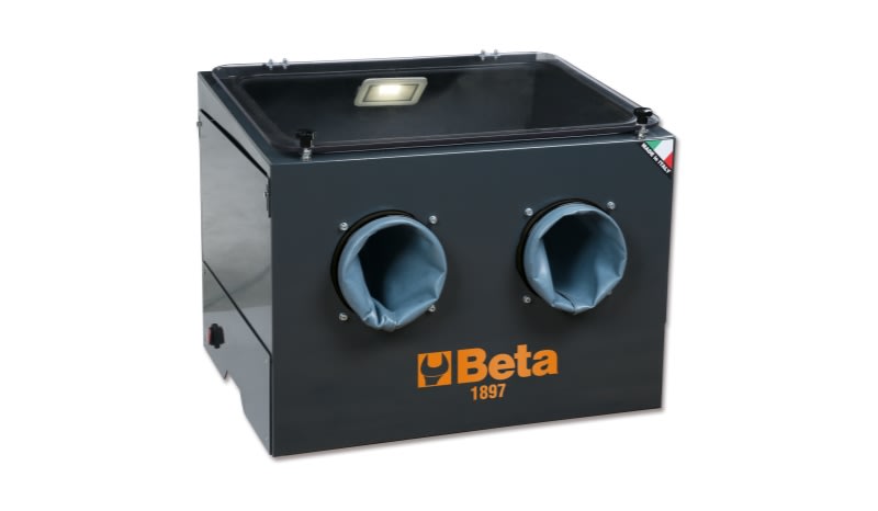 BETA - Sabbiatrice da banco professionale 660x530.