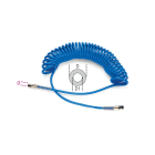 BETA - Spirali poliuretano 95 Shore estensibili fino a 12 m F1/4 MT12 6,5X10 C.
