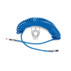 BETA - Spirali in poliuretano 95 Shore estensibili fino a 15 m, spirali poliuretano F3/8 MT15 11X16 C/L.
