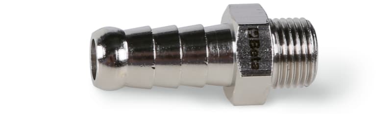 BETA - Attacco a resca filettato maschio, attacchi a resca 1/4 x 10 per connessioni sicure e affidabili.