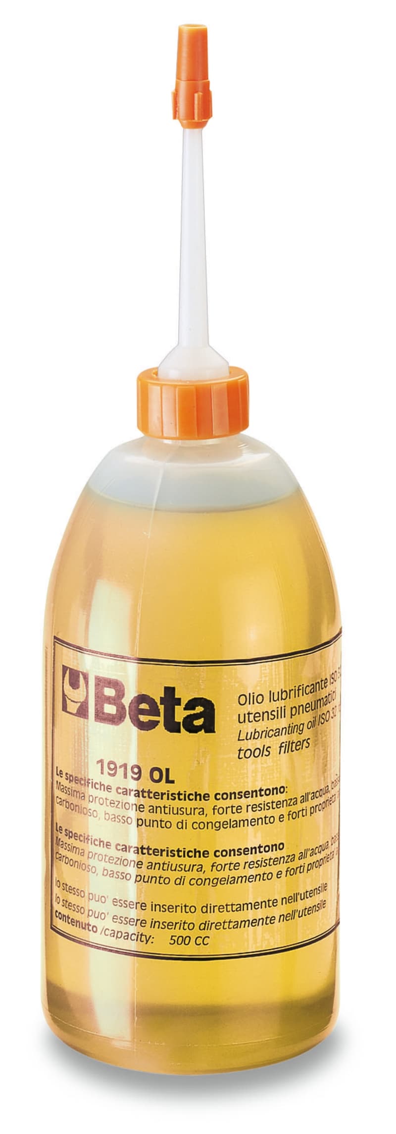 BETA - Olio lubrificante ISO 32 flaconi 500cc. 019190050