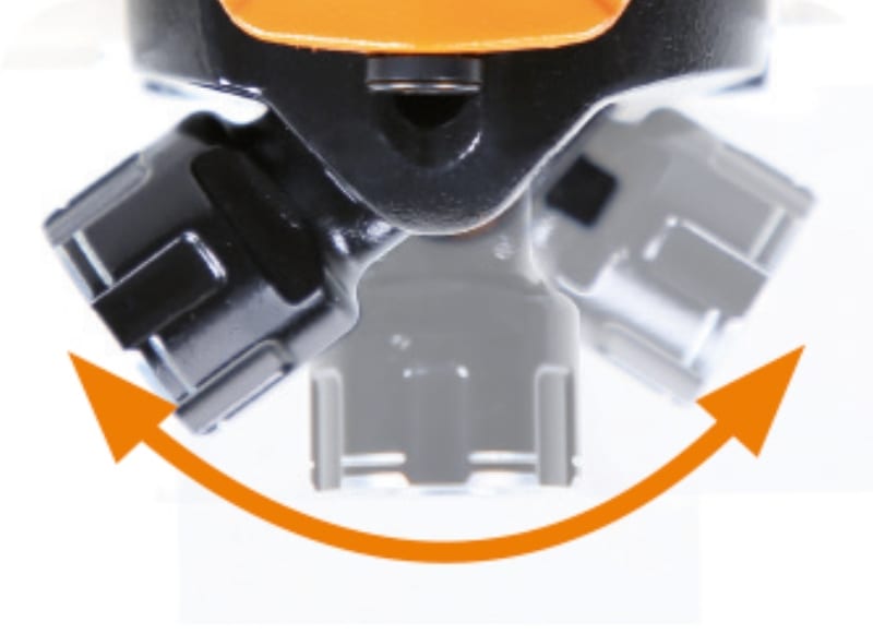 BETA - Avvitatore reversibile compatto a leva farfalla 3/8 pneumatico.