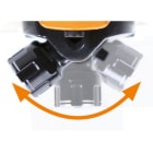 BETA - Avvitatore reversibile compatto a leva farfalla 3/8 pneumatico.