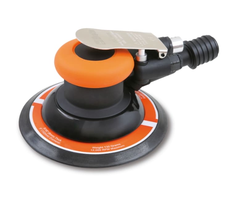 BETA - Levigatrice rotorbitale palmare senza lubrificazione in composito, levigatrici rotorbitale pneu. d150x5. 019370001