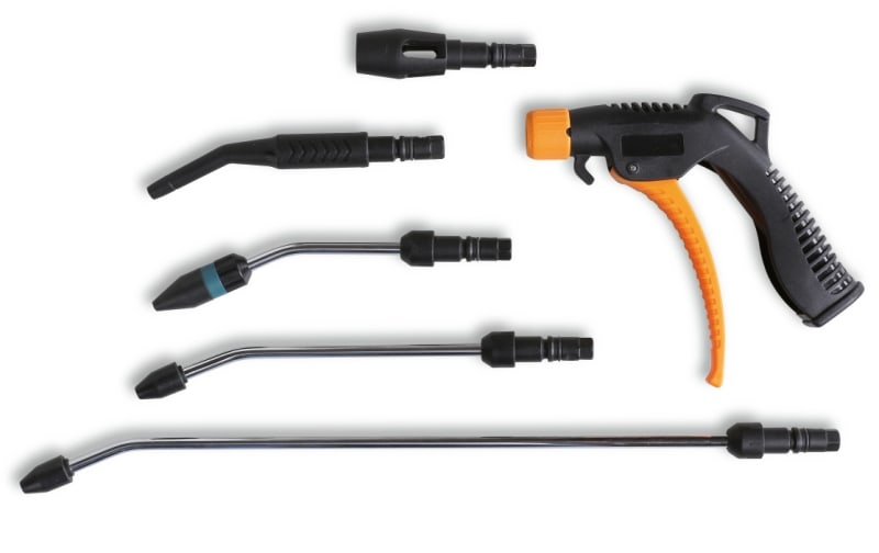 BETA - Pistola di soffiaggio progressiva con 5 ugelli, pistole di soffiaggio più 5 ugelli U5. 019490030