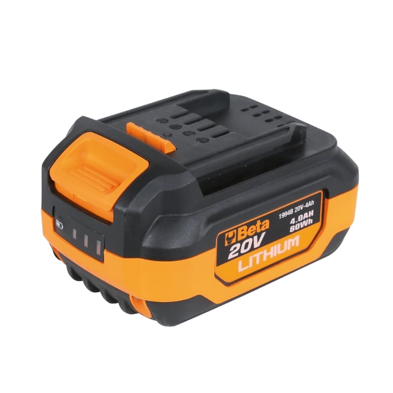 BETA - Batteria agli ioni di litio da 4Ah per utensili 20V, batterie 20V 4.0Ah per prestazioni elevate.