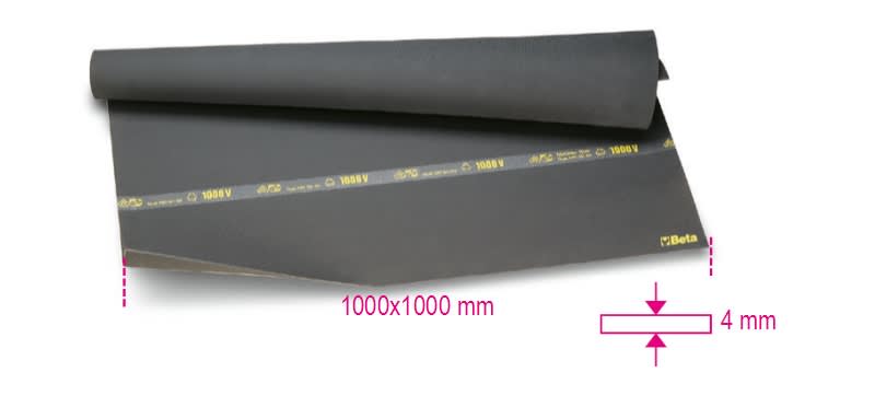 BETA - Tappeto isolante ideale per ambienti industriali, tappeti isolanti 1000x1000 mq/t per una protezione ottimale.