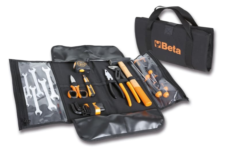 BETA - Busta in tessuto con assortimento di 26 utensili UTILITY CASE B26. 020010215